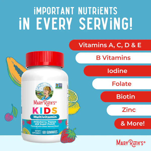 MaryRuth's Kids Multivitamin Gummies
