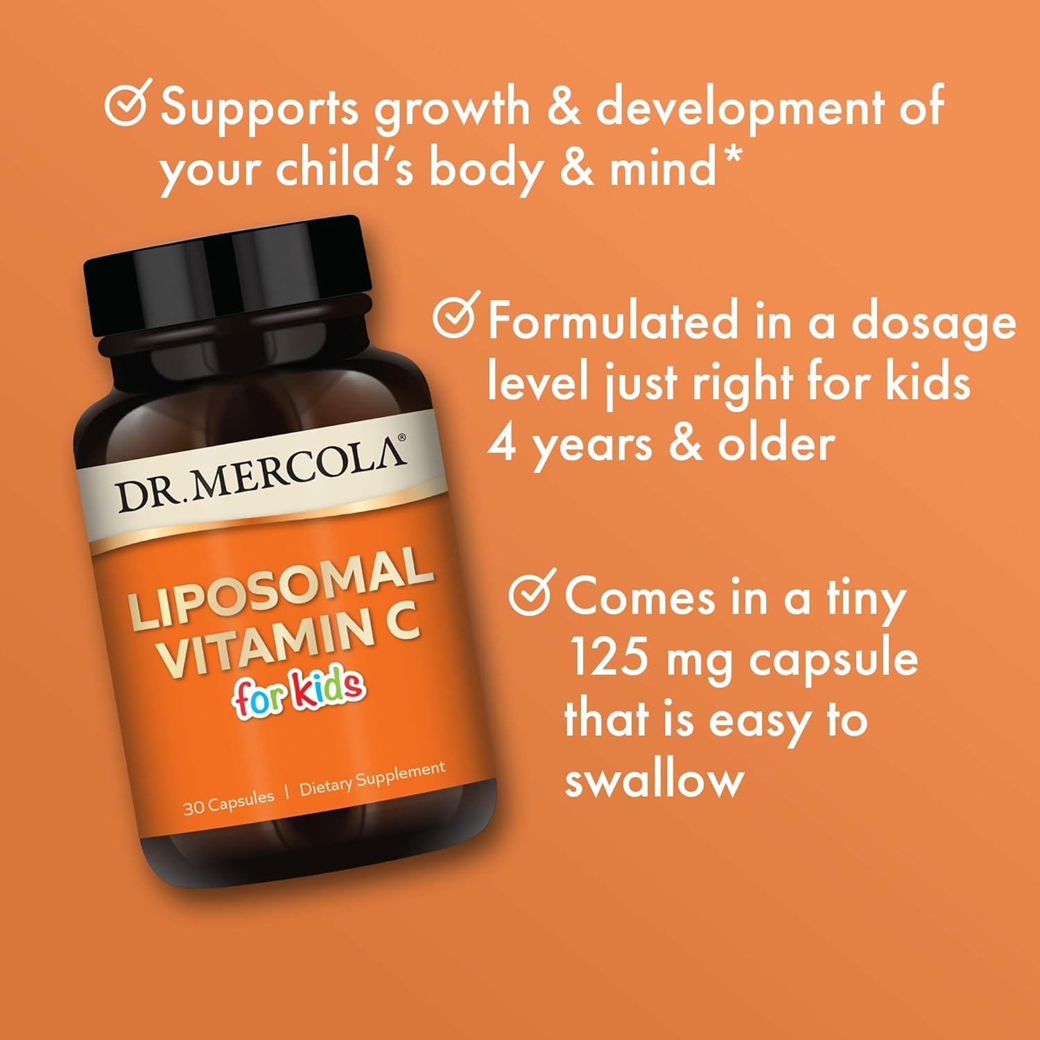 Dr. Mercola Liposomal Vitamin C for Kids