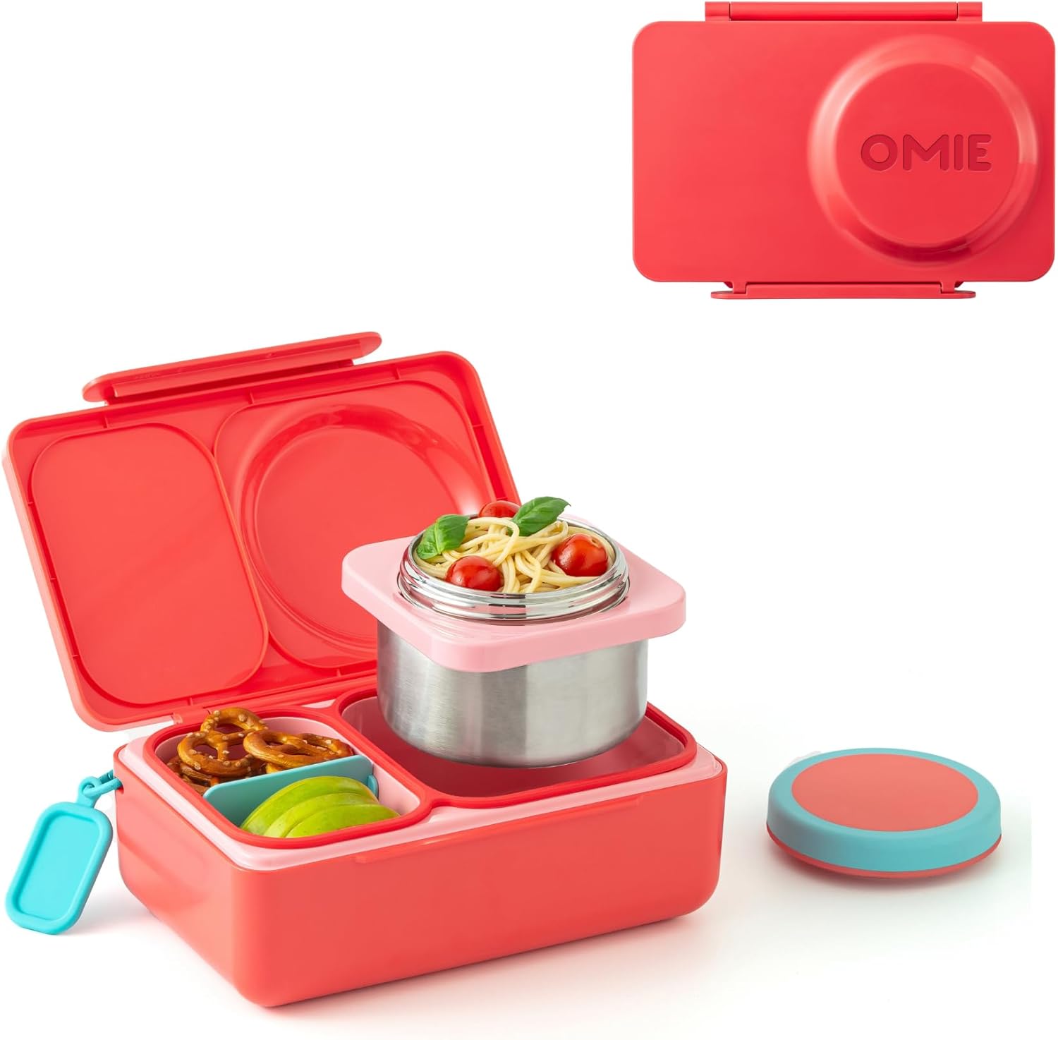 OmieLife UP Bento Box For Kids - Pink