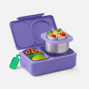 OmieLife UP Bento Box For Kids - Purple