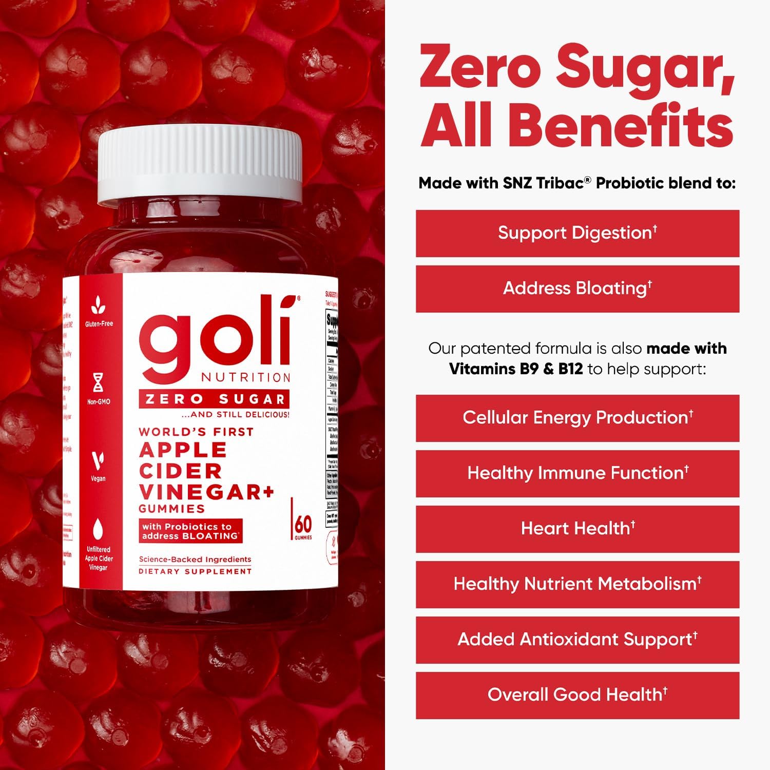 Goli Zero Sugar Apple Cider Vinegar