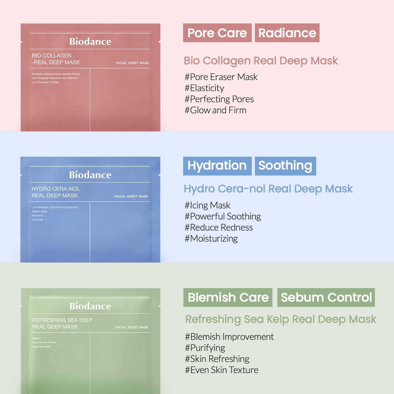 Biodance Refreshing Sea Kelp Real Deep Mask